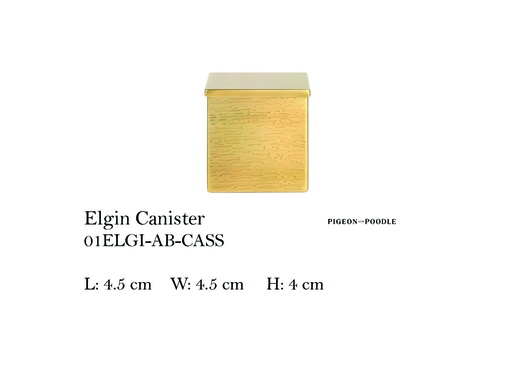 [MHT-004692] ELGIN CANISTER