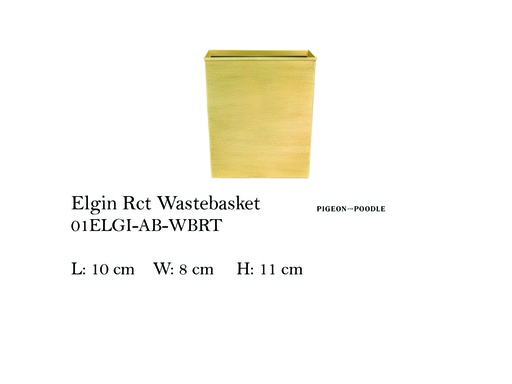 [MHT-004697] ELGIN RCT WASTEBASKET