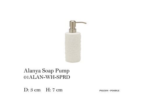[MHT-004713] ALANYA SOAP PUMP