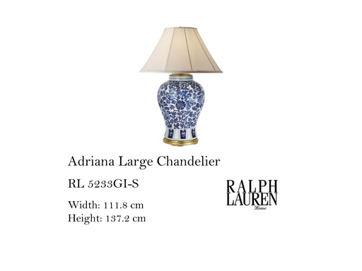 [MHT-001247] ADRIANA LARGE CHANDELIER