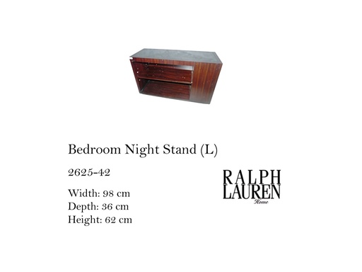 [MHT-001475] BEDROOM NIGHT STAND - LEFT