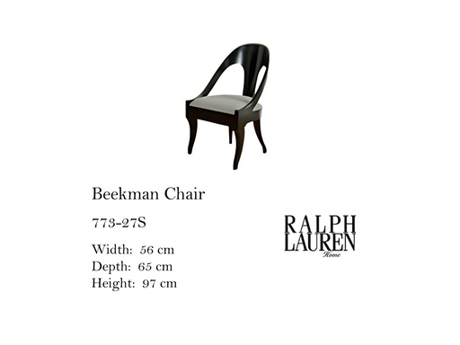 [MHT-001479] BEEKMAN CHAIR