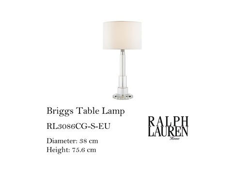 [MHT-001599] BRIGGS TABLE LAMP