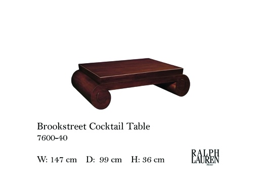 [MHT-001614] BROOK STREET COCKTAIL TABLE