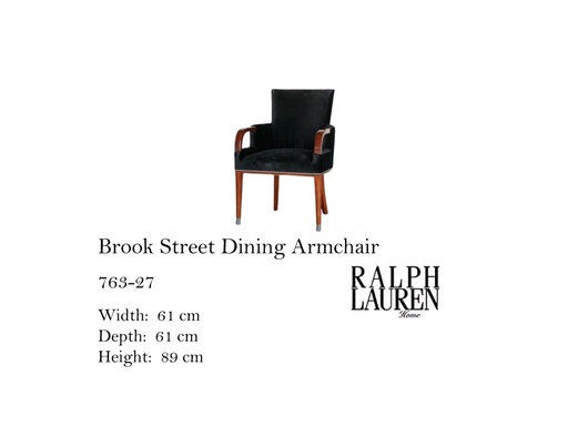 [MHT-001615] BROOK STREET DINING ARMCHAIR