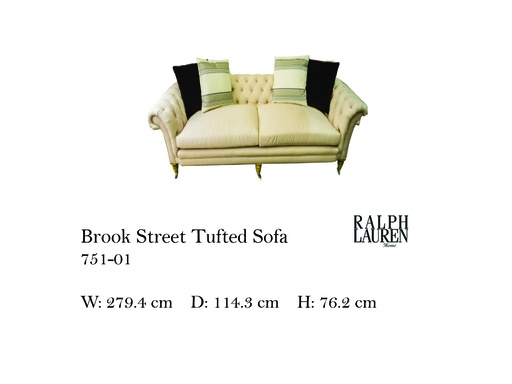 [MHT-001622] BROOK STREET TUFFTED SOFA