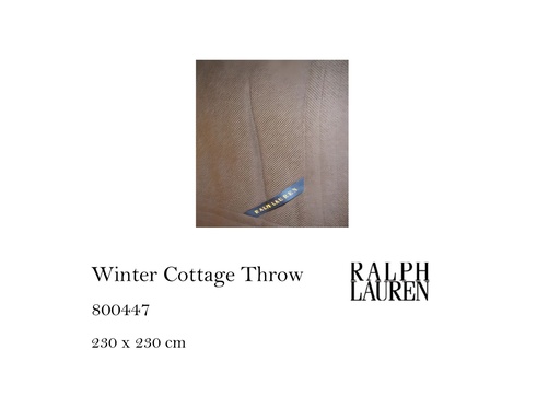 [MHT-001634] BROWN BLANKET
