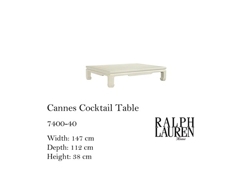 [MHT-001689] CANNES COCKTAIL TABLE