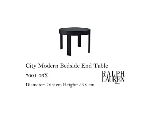 [MHT-001849] CITY MODERN BEDSIDE END TABLE