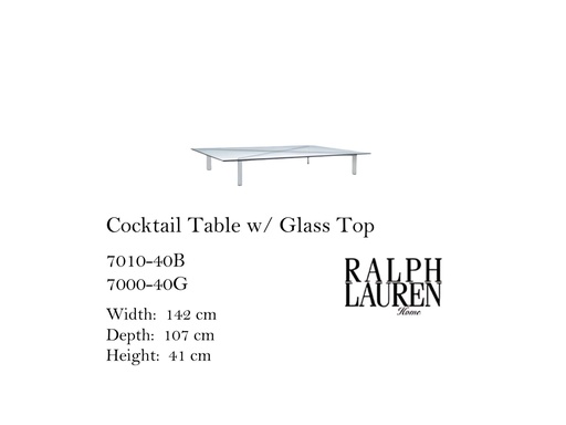 [MHT-001850] CITY MODERN COCKTAIL TABLE