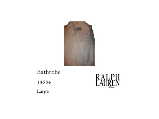 [MHT-001902] CLAVENUE BURNOOSE BATH ROBE