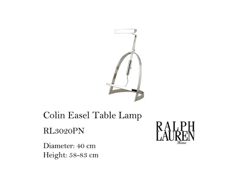 [MHT-002021] COLIN EASEL TABLE LAMP