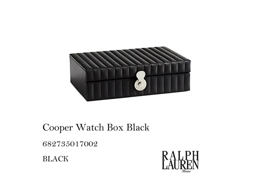 [MHT-002047] Cooper Watch Box Black