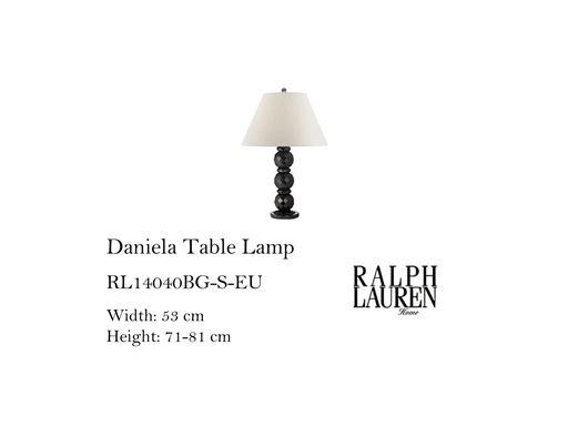 [MHT-002138] DANIELA TABLE LAMP