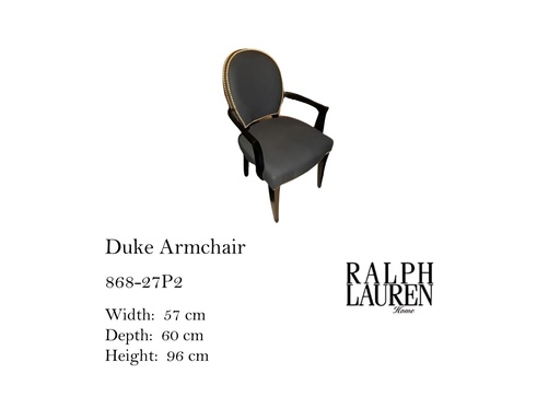 [MHT-002227] DUKE DINING ARM CHAIR