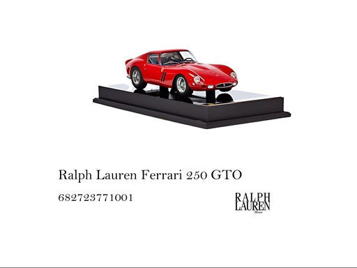 [MHT-002295] Ralph Lauren Ferrari 250 GTO