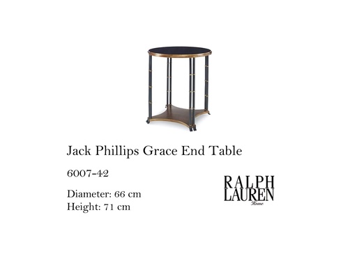 [MHT-002518] JACK PHILLIPS GRACE END TABLE