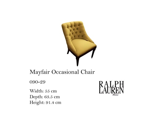 [MHT-002809] MAYFAIR OCCASIONAL CHAIR