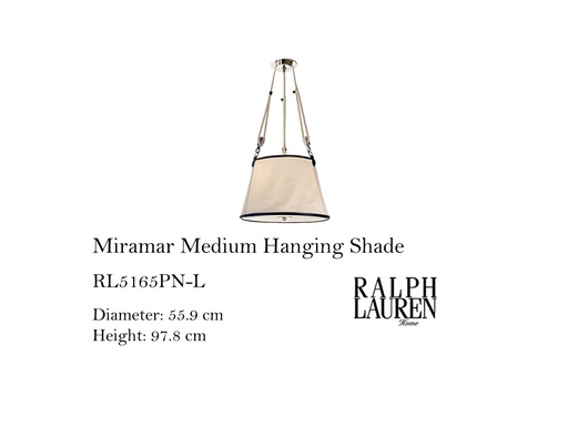[MHT-002846] MIRAMAR MEDIUM HANGING SHADE