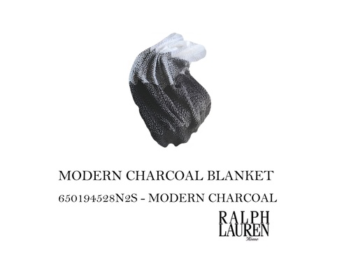 [MHT-002873] MODERN CHARCOAL BLANKET
