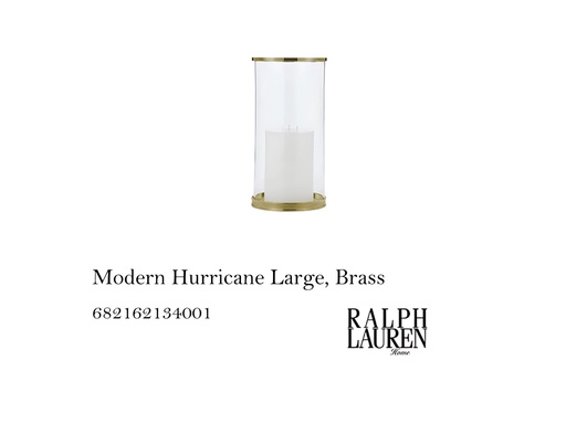 [MHT-002879] Modern Hurricane Large, Brass