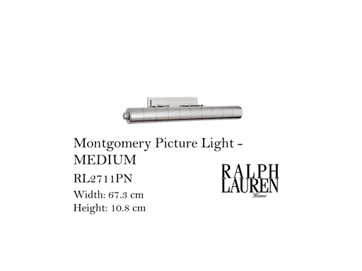 [MHT-002909] MONTGOMERY PICTURE LIGHT - MEDIUM