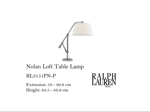 [MHT-002950] NOLAN LOFT TABLE LAMP