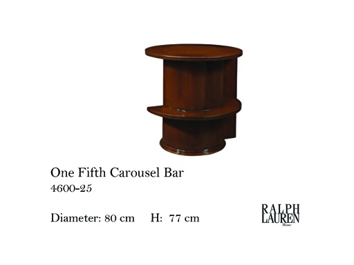 [MHT-002970] ONE FIFTH CARROUSEL BAR