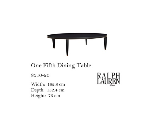[MHT-002973] ONE FIFTH DINING TABLE