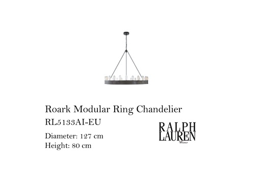 [MHT-003307] ROARK MODULAR RING CHANDELIER