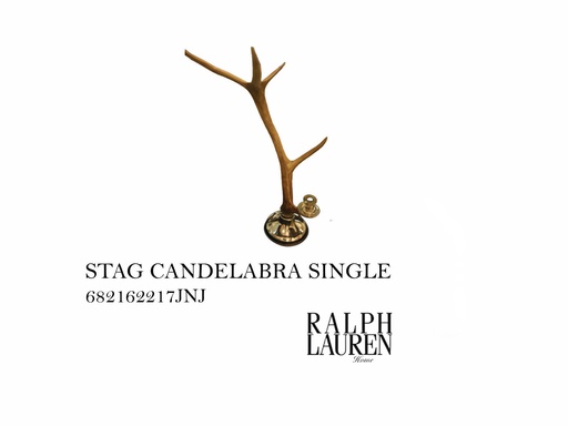 [MHT-003512] STAG CANDELABRA SINGLE