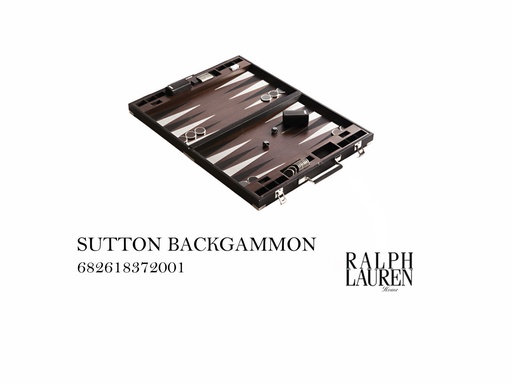 [MHT-003547] SUTTON BACKGAMMON