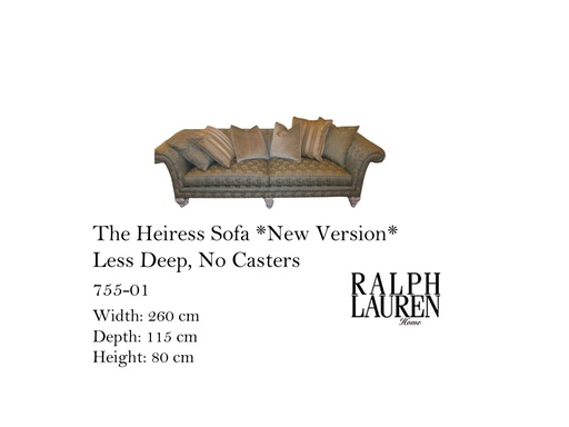 [MHT-003734] THE HEIRESS SOFA -NEW VERSION