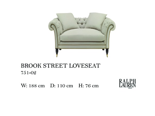 [MHT-004351] Brook Street Loveseat