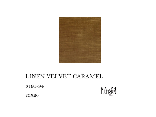 [MHT-004366] LINEN VELVET CARAMEL