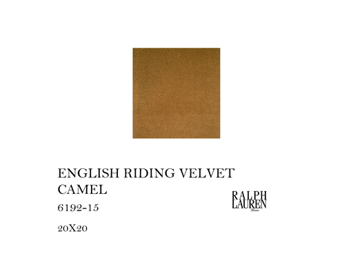 [MHT-004367] ENGLISH RIDING VELVET CAMEL