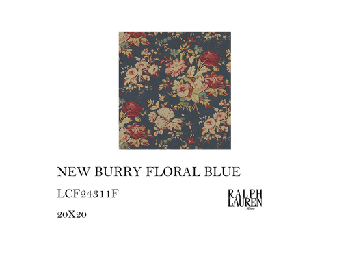 [MHT-004375] NEWBURRY FLORAL BLUE