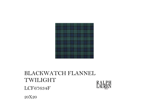[MHT-004377] BLACKWATCH FLANNEL TWILIGHT