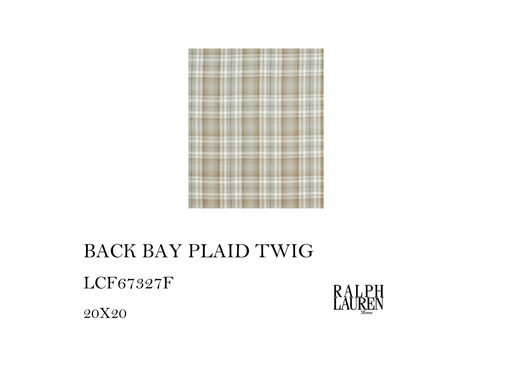 [MHT-004378] BACK BAY PLAID TWIG