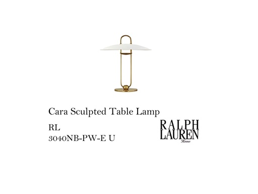 [MHT-004409] Cara Sculpted Table Lamp