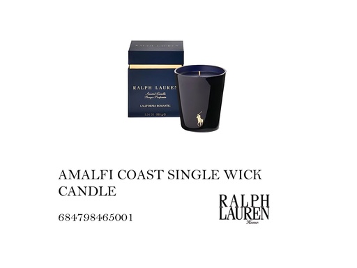 [MHT-004433] AMALFI COAST SINGLE WICK CANDLE