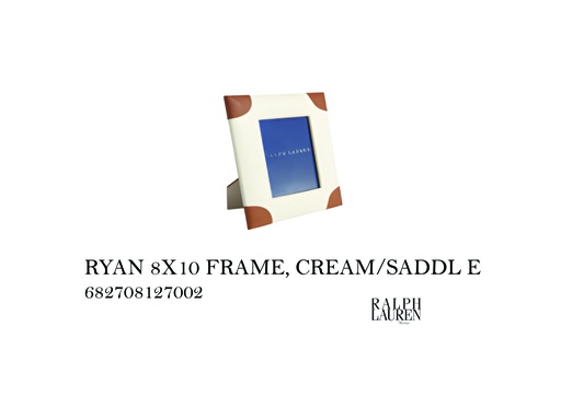 [MHT-004487] RYAN 8X10 FRAME, CREAM/SADDLE