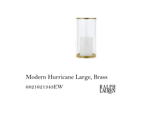 [MHT-004496] MODERN HURRICANE LARGE, BRASS