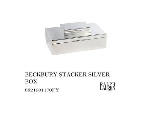 [MHT-004511] BECKBURY STACKER SILVER BOX