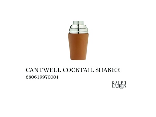 [MHT-004532] CANTWELL COCKTAIL SHAKER