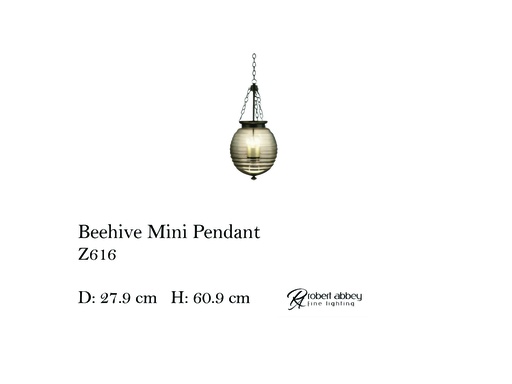 [MHT-001478] BEEHIVE MINI PENDANT