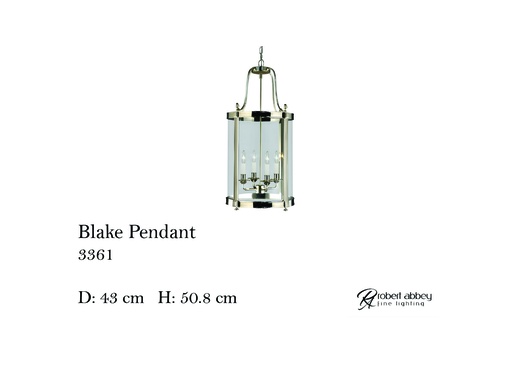 [MHT-001519] BLAKE PENDANT - PN