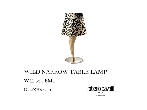 [MHT-000889] WILD NARROW TABLE LAMP
