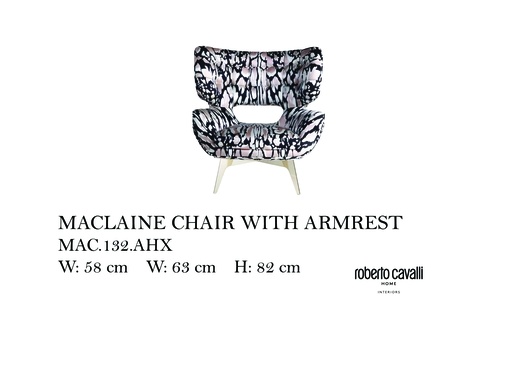 [MHT-000906] MACLAINE CHAIR WITH ARMREST 1
