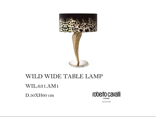 [MHT-000909] WILD WIDE TABLE LAMP